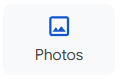 Add photos icon for GBP