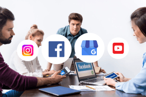 Website and Facebook page cross promotion