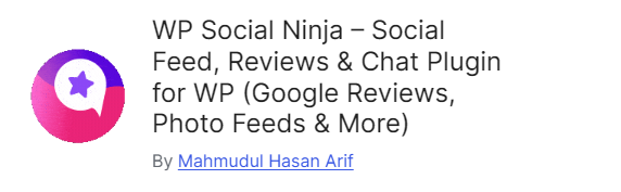wp social ninja – social feed, reviews & chat plugin for wp