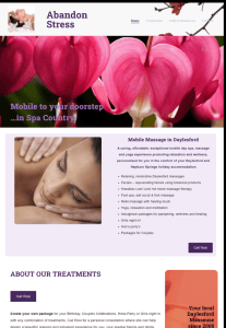 Abandon Stress: Modern Website Redesign and Enhanced SEO