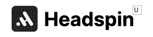 Headspin logo with stylised letter H