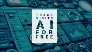 AI tool for free visit tracking interface