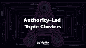 Authority-led topic clusters by Brighter Websites