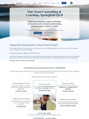 Counselling and coaching services in Springfield QLD
