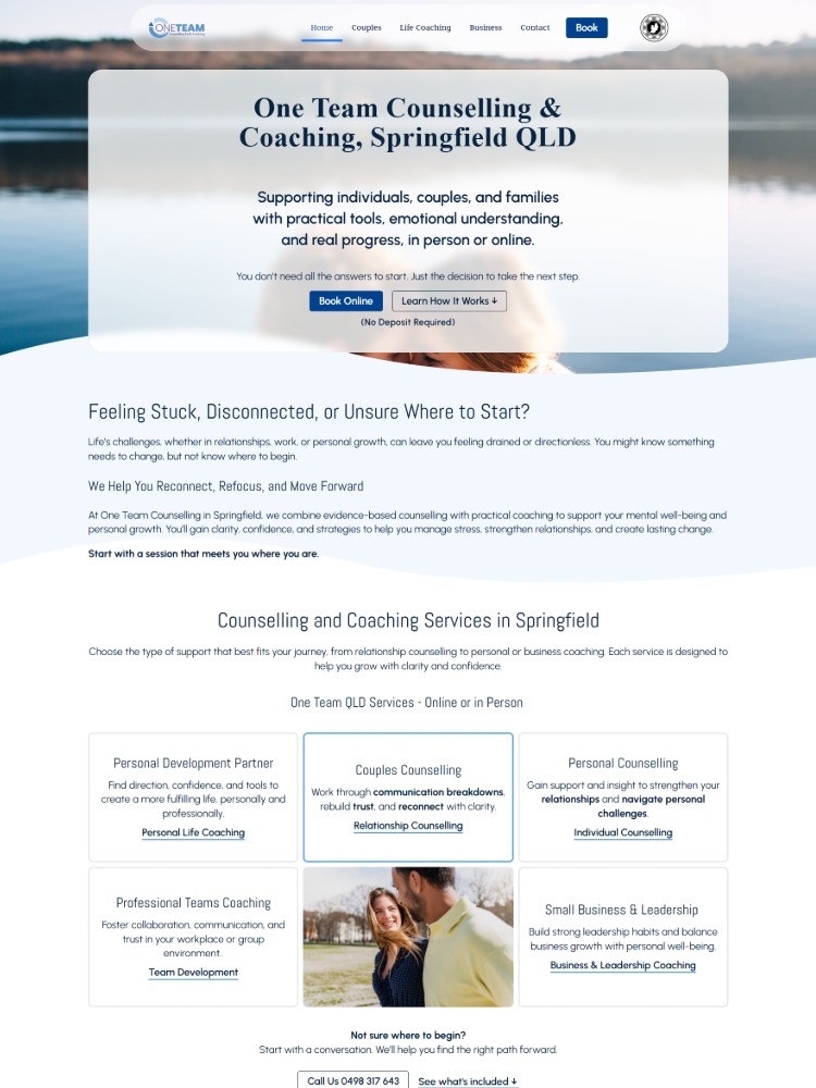 Counselling and coaching services in Springfield QLD