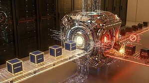 AI machine detecting fake news and verifying information