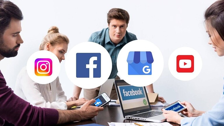 Website and Facebook page cross promotion