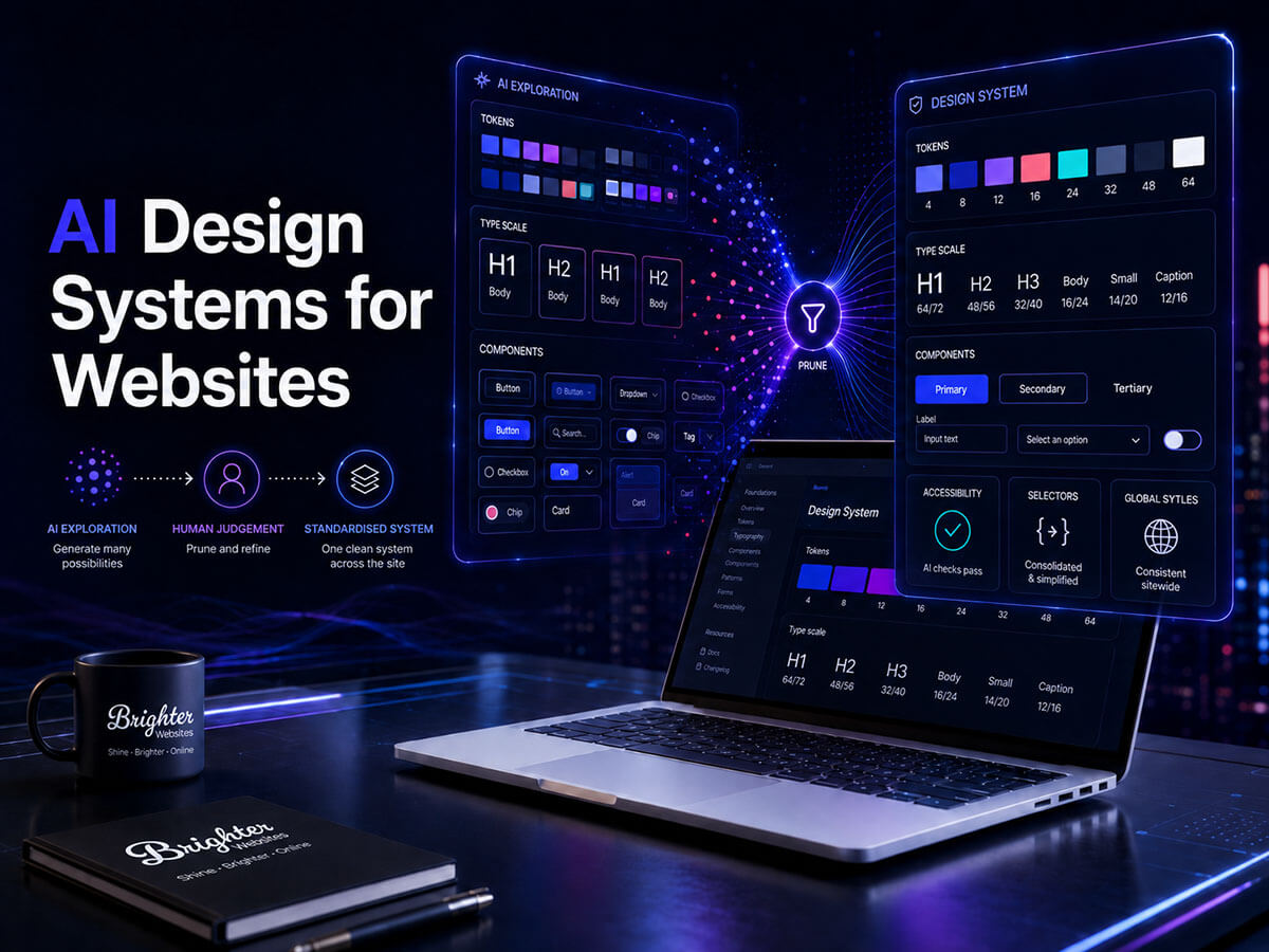 AI Design Systems for Websites: How to Use AI to Build Better Website Rules Before You Build the Site