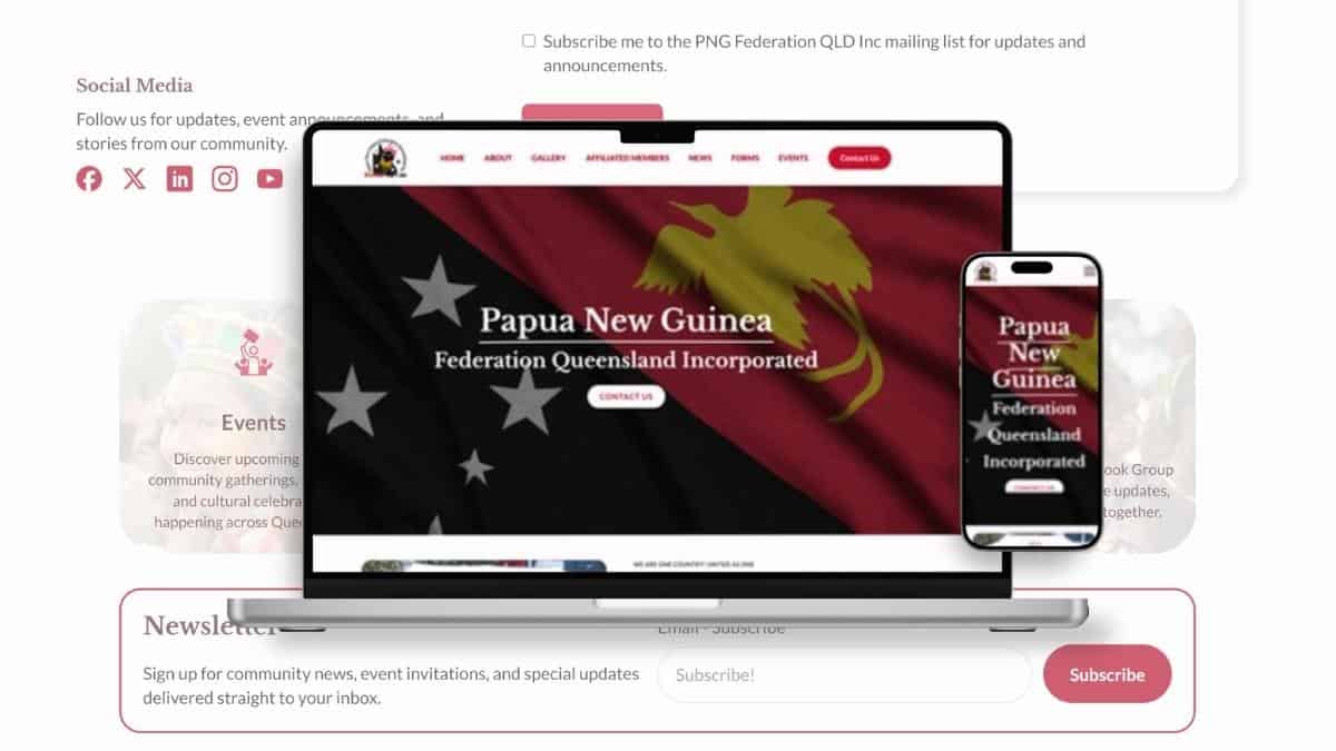 PNG Federation Queensland